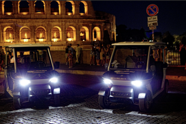 colosseum-golf-cart-tour-by-night